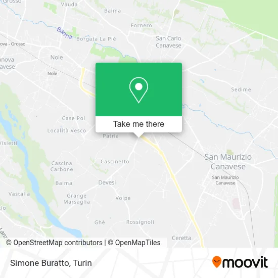 Simone Buratto map