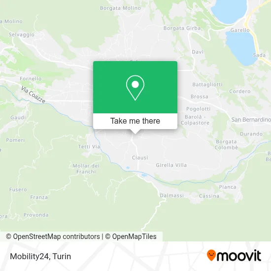 Mobility24 map
