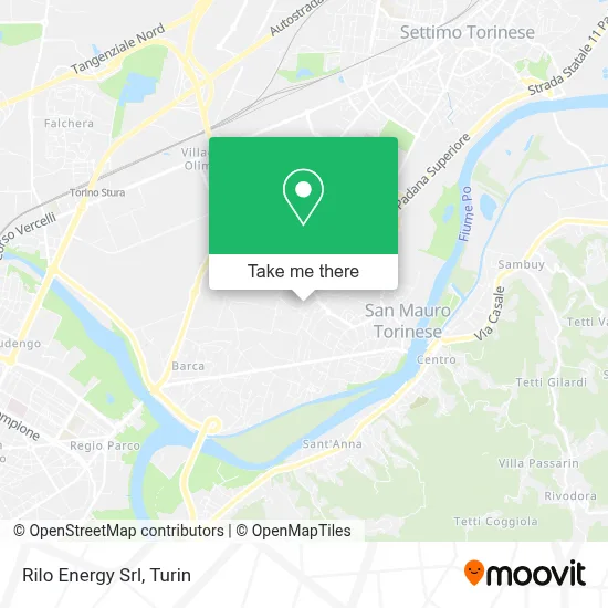 Rilo Energy Srl map