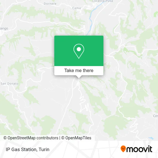 IP Gas Station map