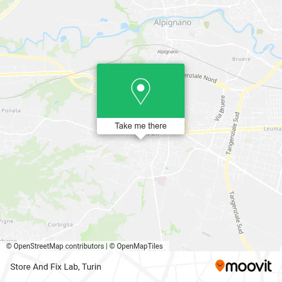 Store And Fix Lab map