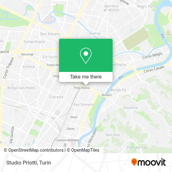 Studio Priotti map