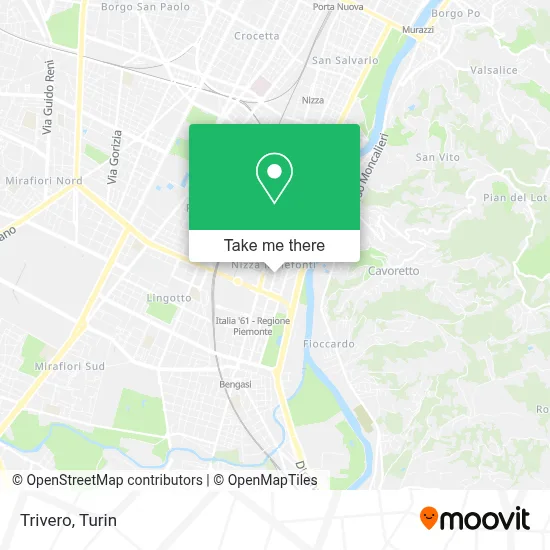 Trivero map