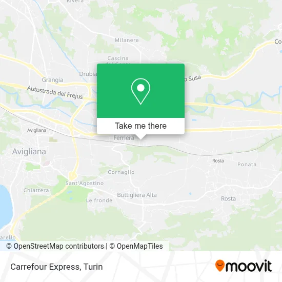 Carrefour Express map
