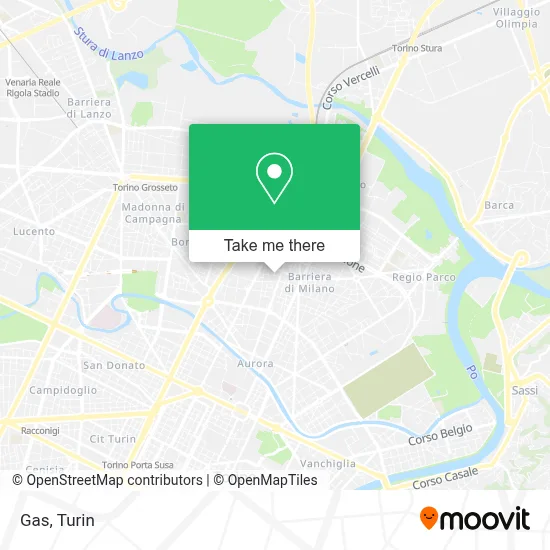 Gas map