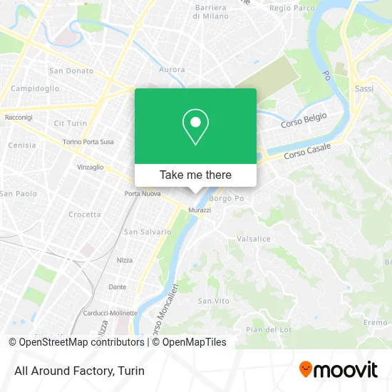 All Around Factory map