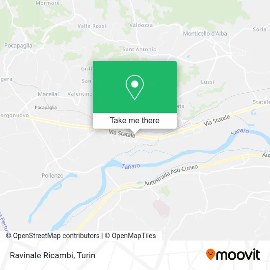 Ravinale Ricambi map