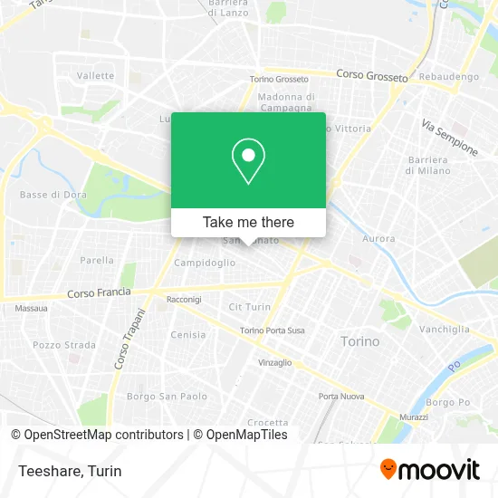 Teeshare map