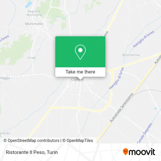 Ristorante Il Peso map
