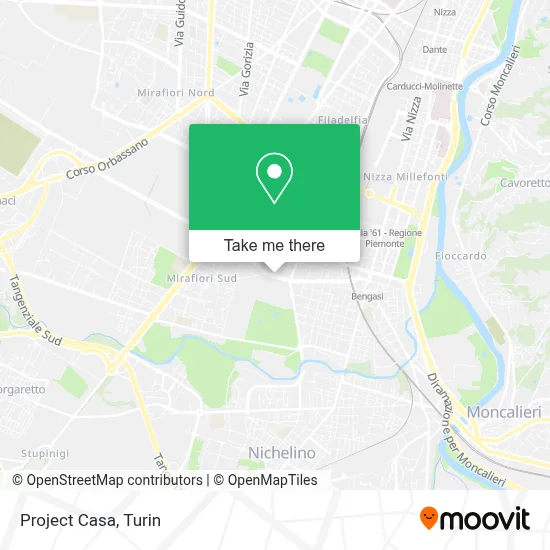 Project Casa map