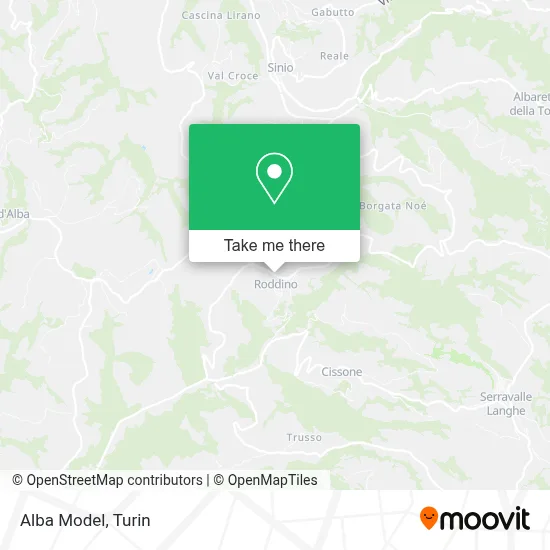 Alba Model map