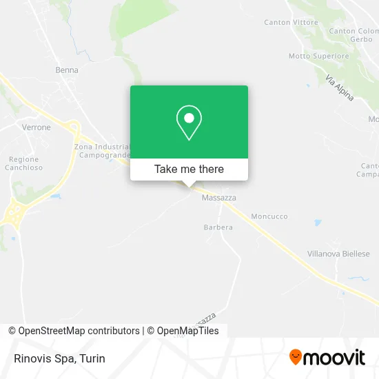 Rinovis Spa map
