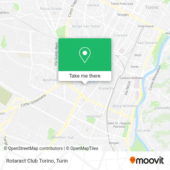 Rotaract Club Torino map
