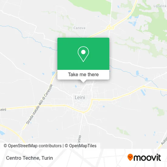 Centro Techne map