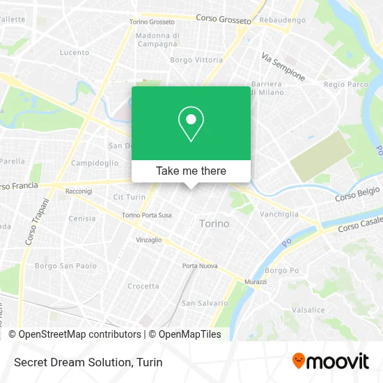 Secret Dream Solution map