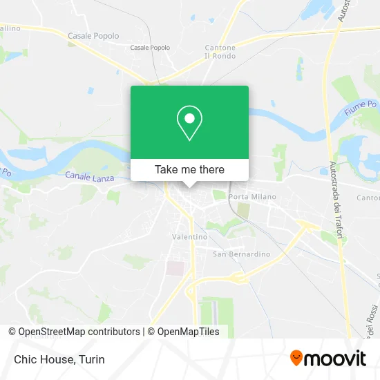 Chic House map