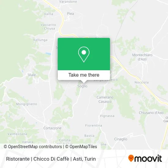Ristorante | Chicco Di Caffè | Asti map
