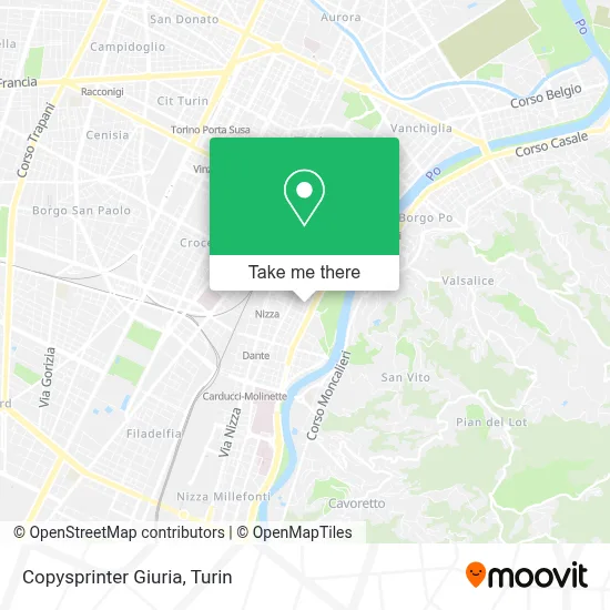 Copysprinter Giuria map