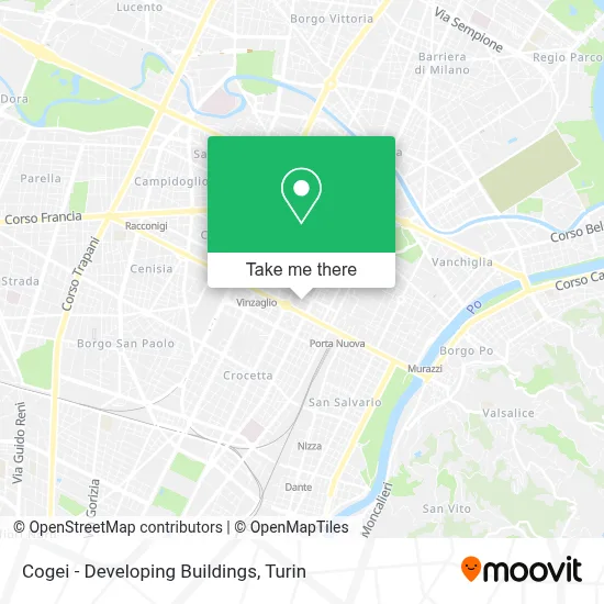 Cogei - Developing Buildings map