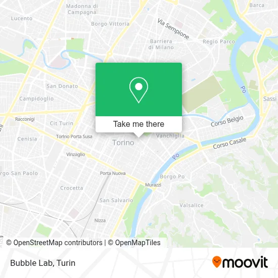 Bubble Lab map