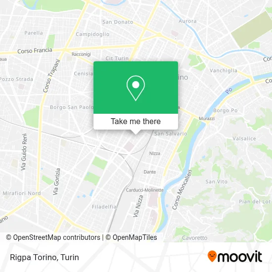 Rigpa Torino map