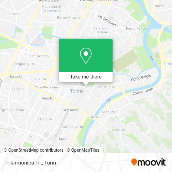 Filarmonica Trt map