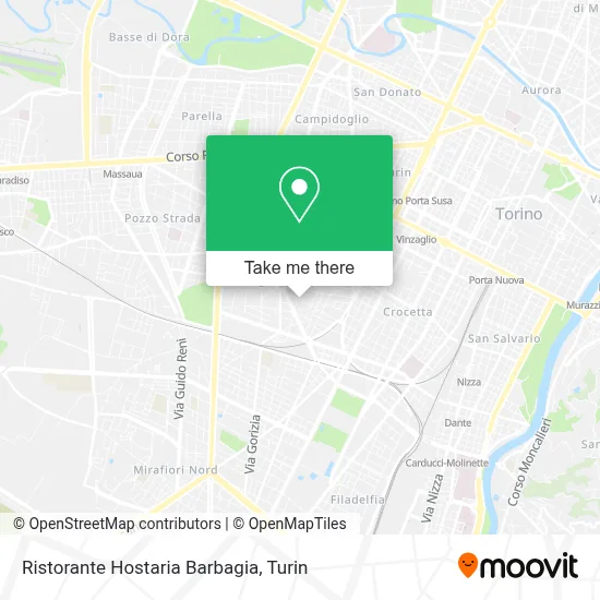 Ristorante Hostaria Barbagia map