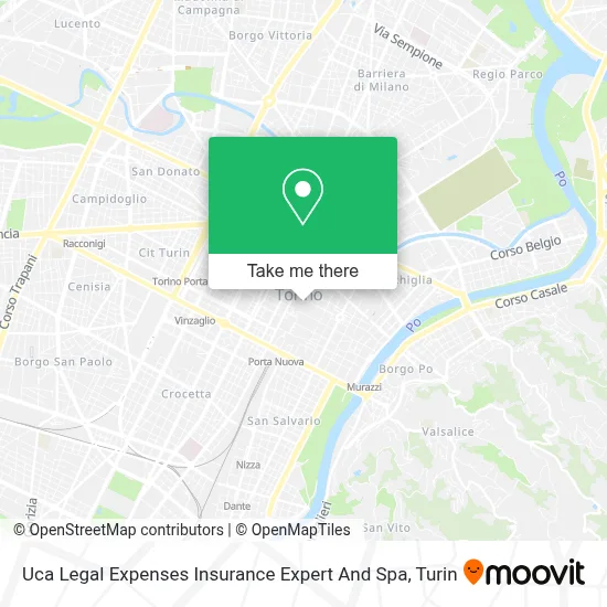 Uca Legal Expenses Insurance Expert And Spa map