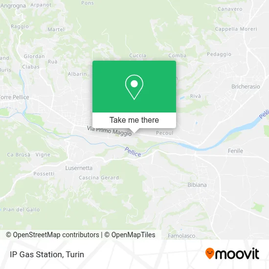 IP Gas Station map