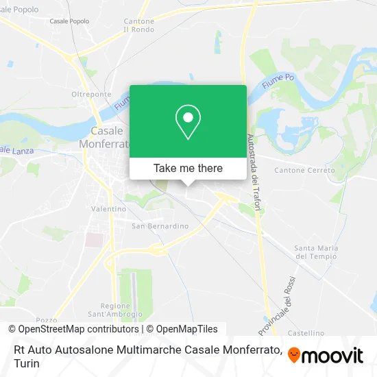 Rt Auto Autosalone Multimarche Casale Monferrato map