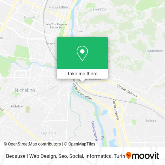 Because | Web Design, Seo, Social, Informatica map