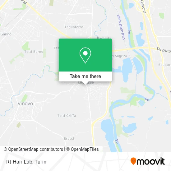 Rt-Hair Lab map