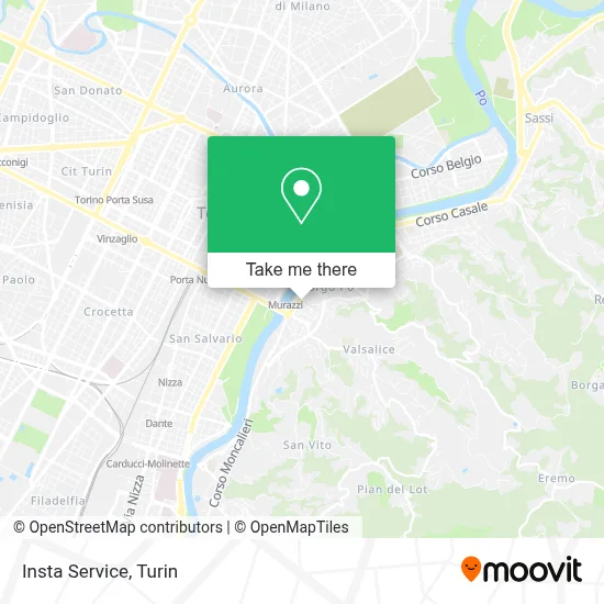 Insta Service map
