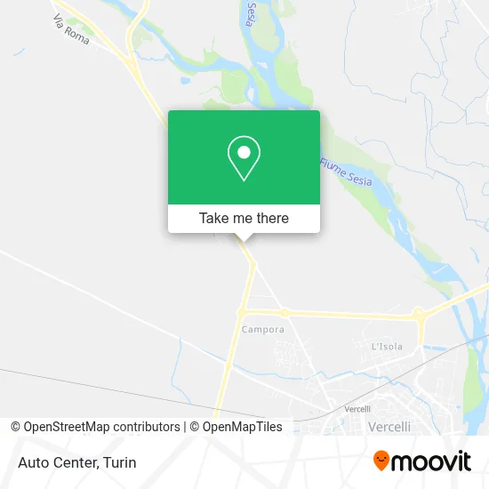 Auto Center map