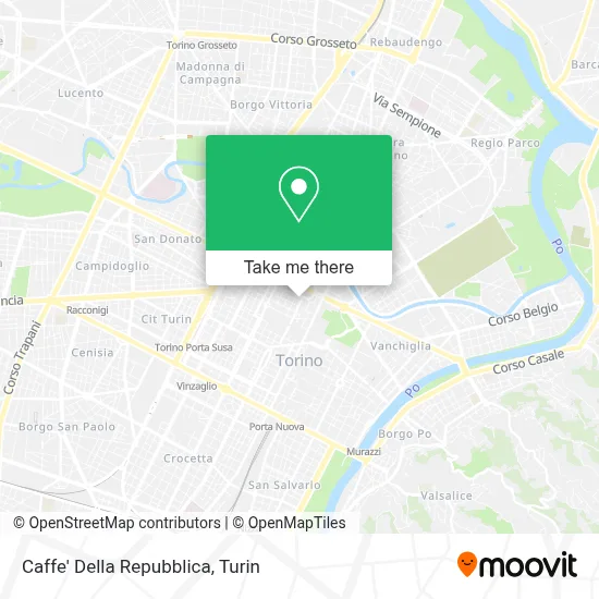 Caffe' Della Repubblica map