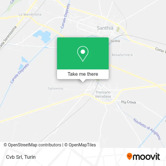 Cvb Srl map