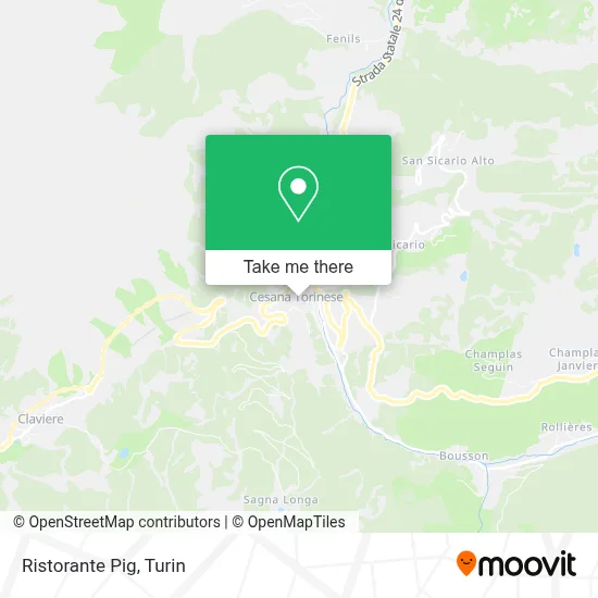 Ristorante Pig map