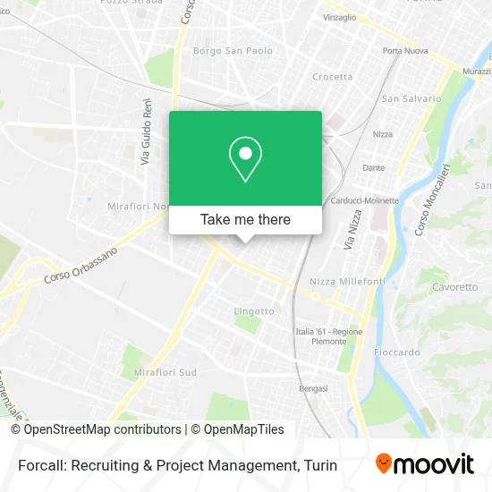 Forcall: Recruiting & Project Management map