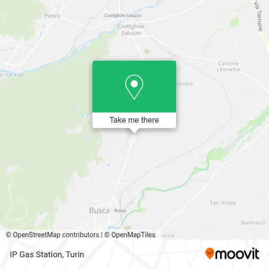 IP Gas Station map