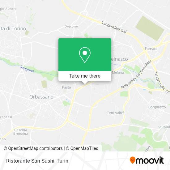 Ristorante San Sushi map