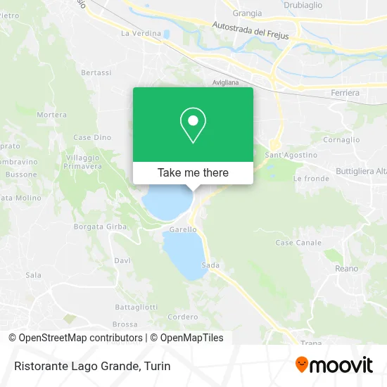 Ristorante Lago Grande map