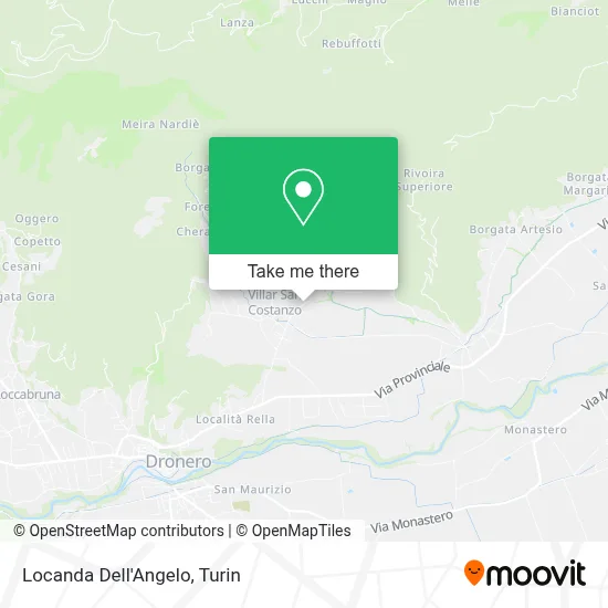 Locanda Dell'Angelo map
