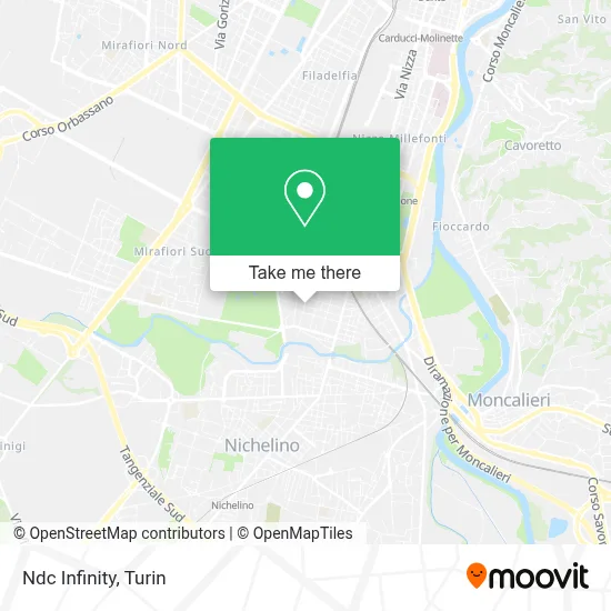 Ndc Infinity map