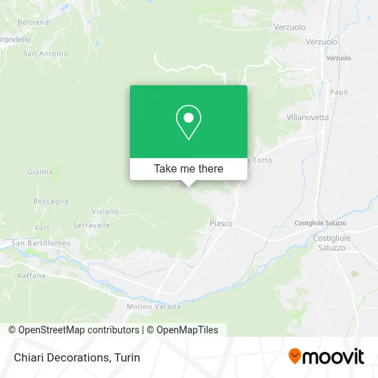 Chiari Decorations map