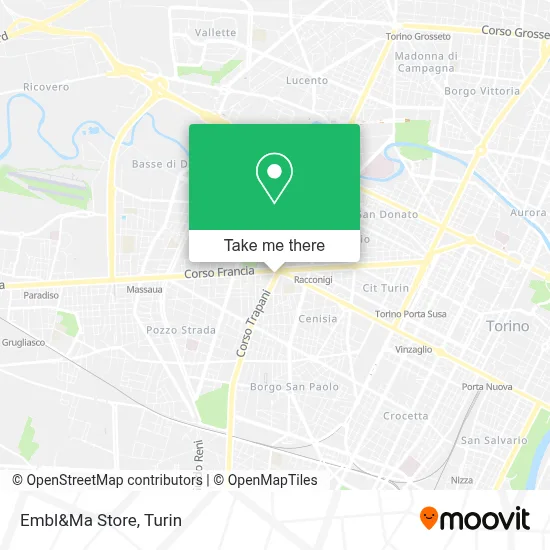 Embl&Ma Store map