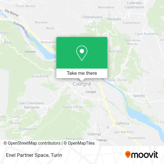 Enel Partner Space map