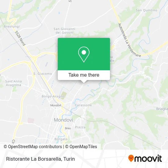 Ristorante La Borsarella map