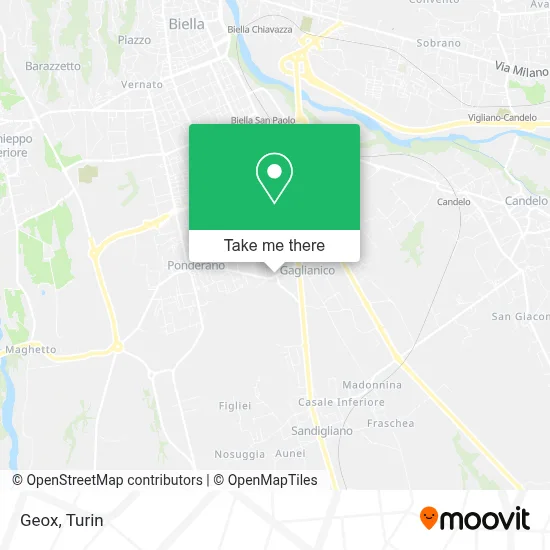 Geox map
