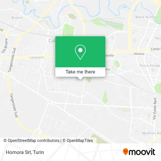 Homora Srl map