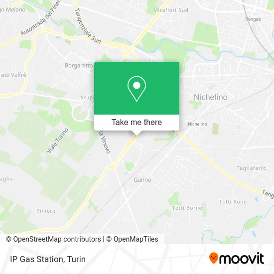IP Gas Station map